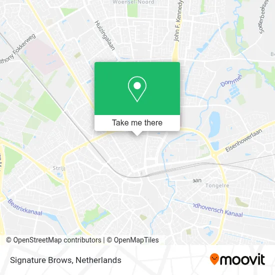 Signature Brows map