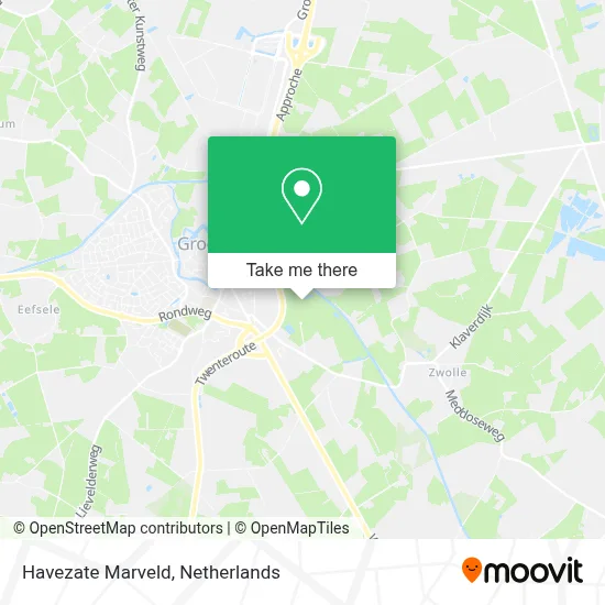 Havezate Marveld map