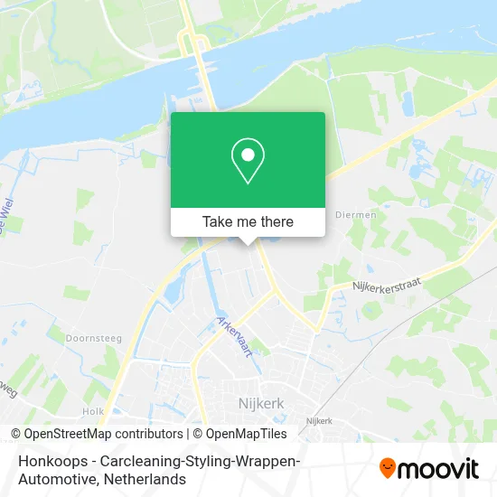 Honkoops - Carcleaning-Styling-Wrappen-Automotive Karte