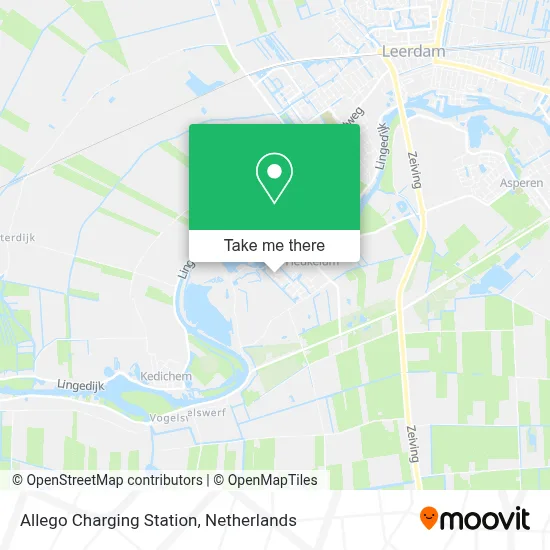 Allego Charging Station map