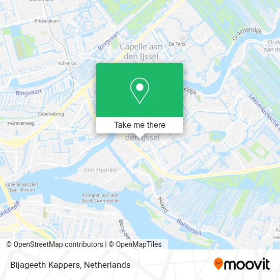 Bijageeth Kappers map