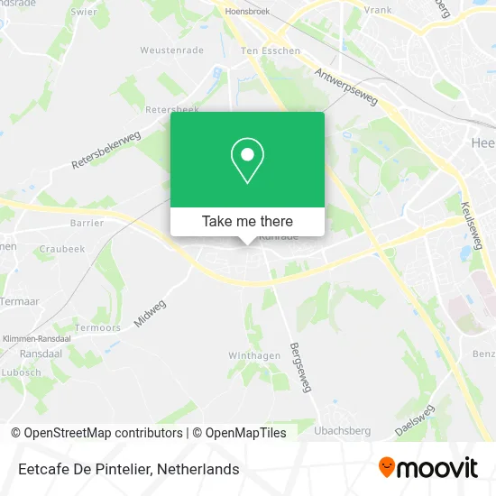 Eetcafe De Pintelier map