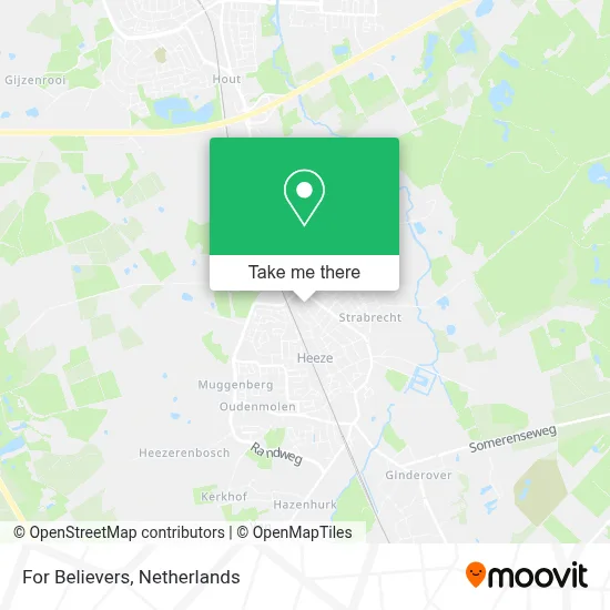For Believers map