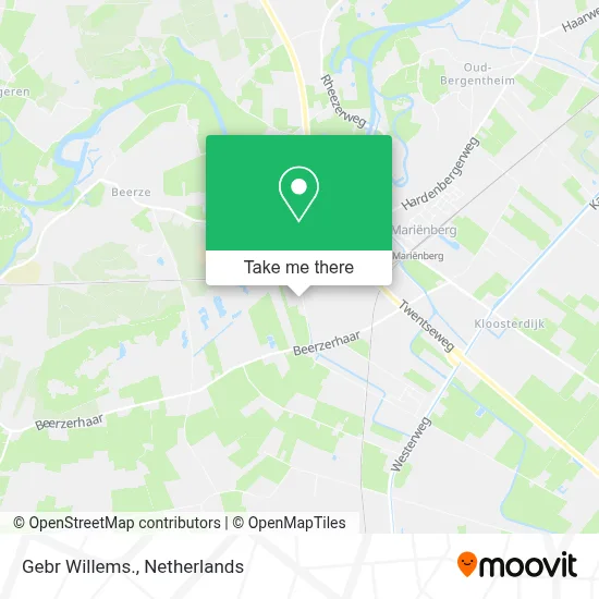 Gebr Willems. map