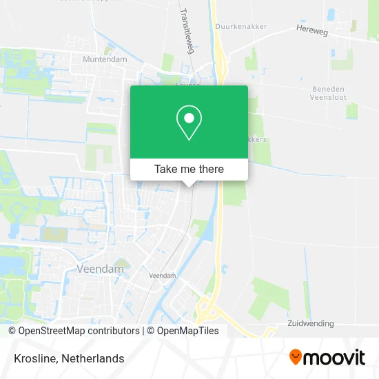 Krosline map