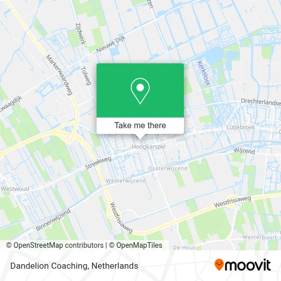 Dandelion Coaching map