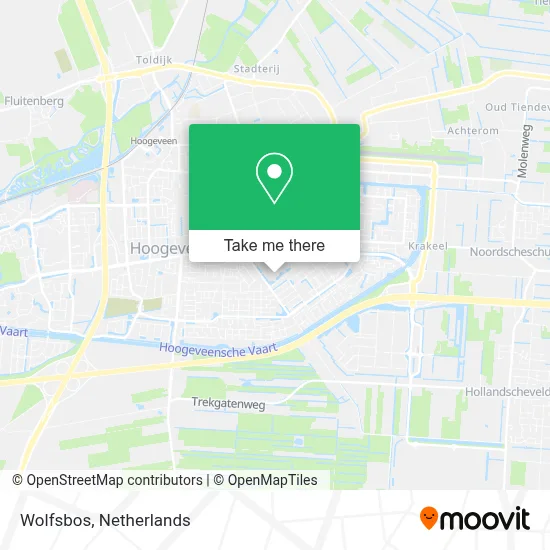 Wolfsbos map
