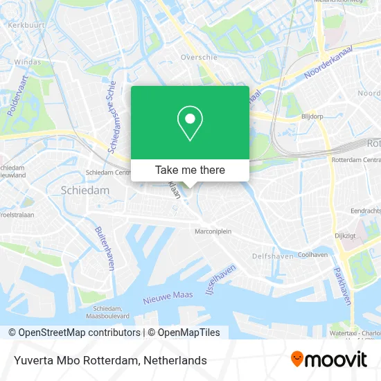 Yuverta Mbo Rotterdam map