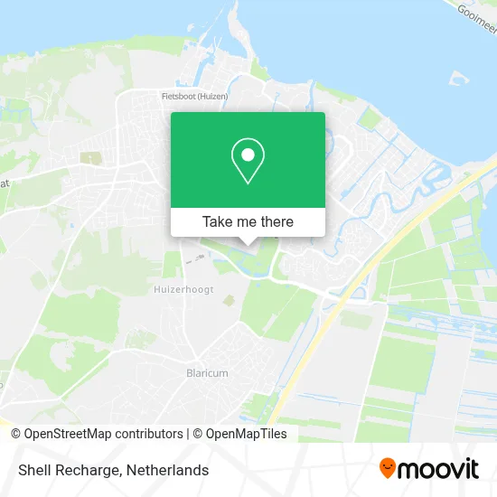 Shell Recharge map