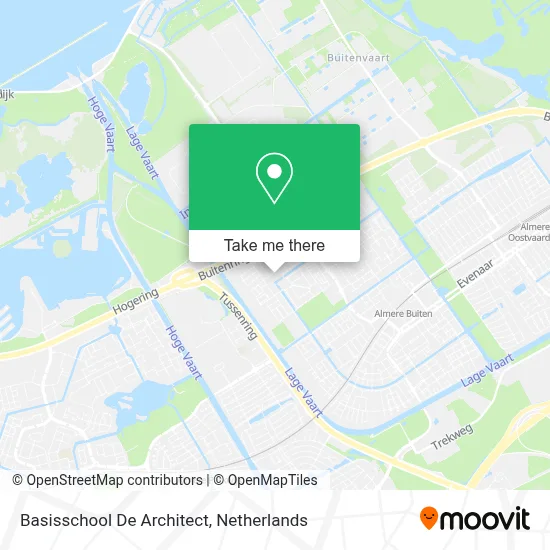 Basisschool De Architect map
