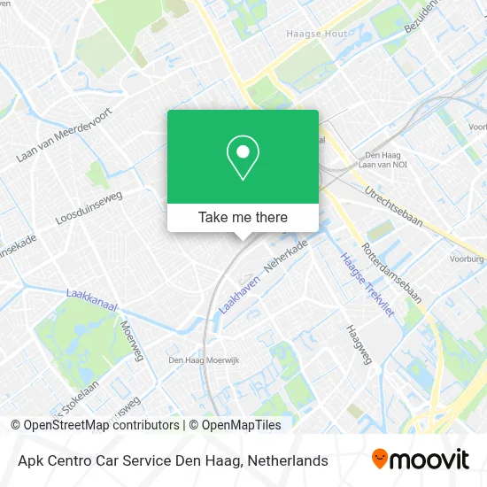 Apk Centro Car Service Den Haag map