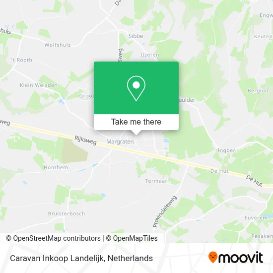 Caravan Inkoop Landelijk map