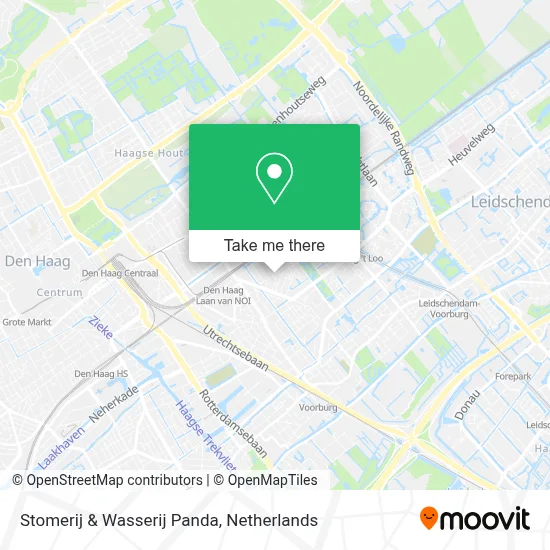 Stomerij & Wasserij Panda map