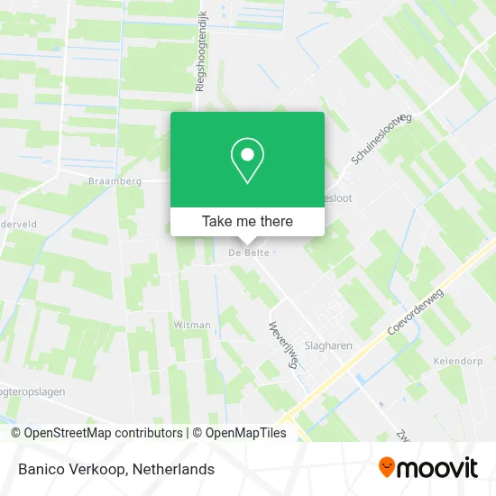 Banico Verkoop map