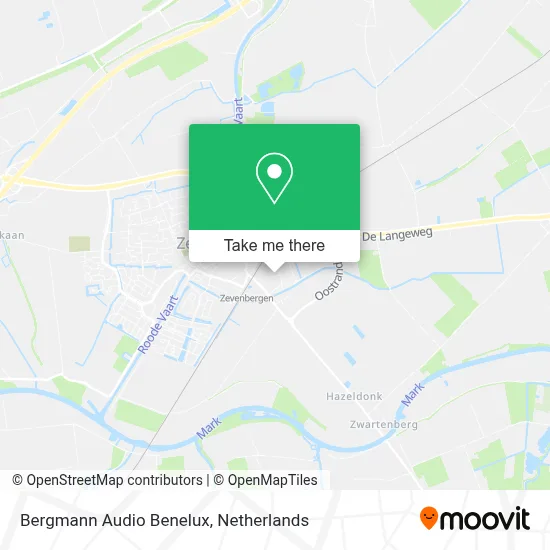 Bergmann Audio Benelux map