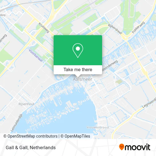 Gall & Gall map