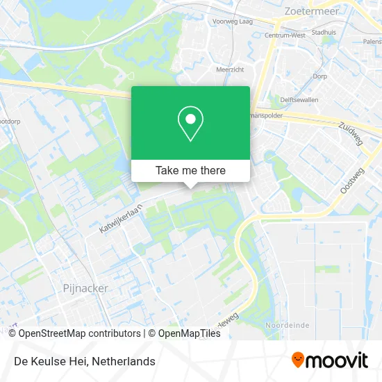 De Keulse Hei map