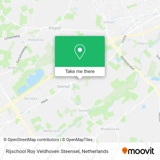 Rijschool Roy Veldhoven Steensel map