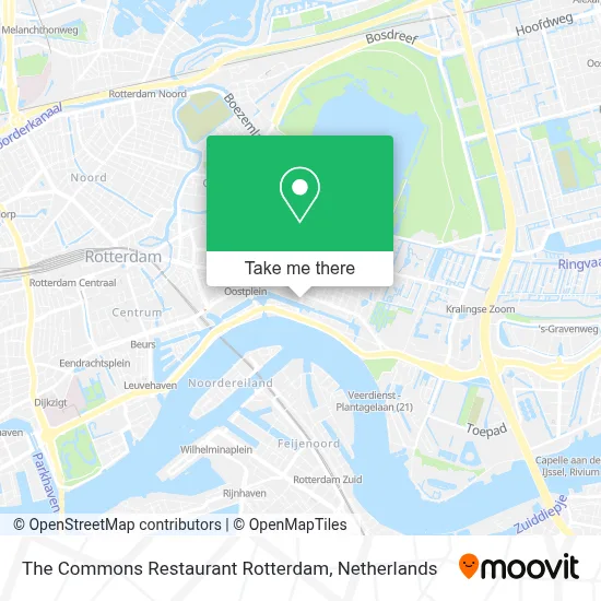 The Commons Restaurant Rotterdam Karte