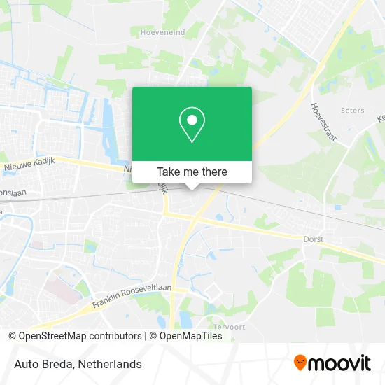 Auto Breda Karte