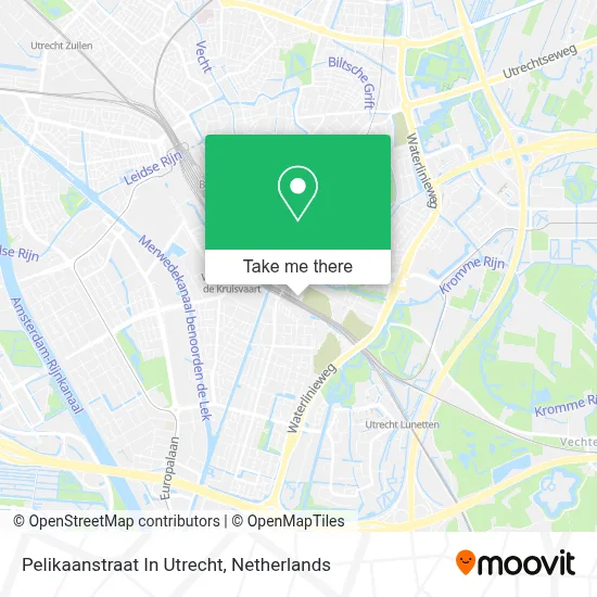 Pelikaanstraat In Utrecht map