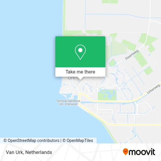 Van Urk map