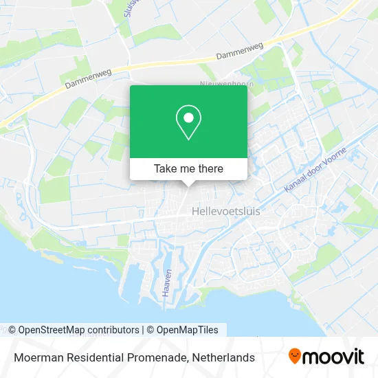 Moerman Residential Promenade map