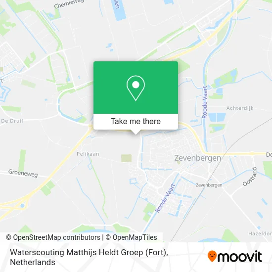 Waterscouting Matthijs Heldt Groep (Fort) map