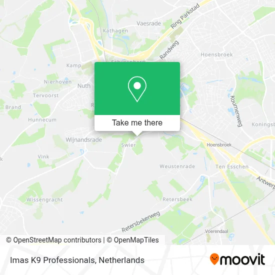 Imas K9 Professionals map