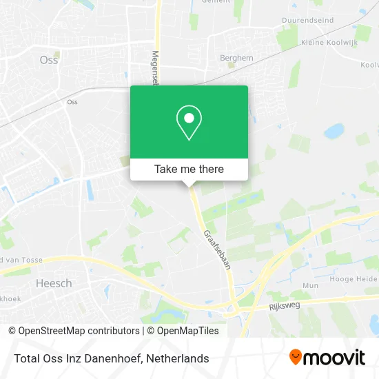 Total Oss Inz Danenhoef map