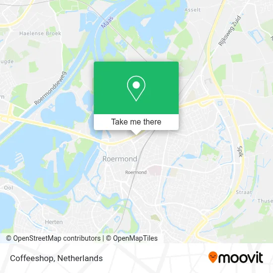 Coffeeshop map