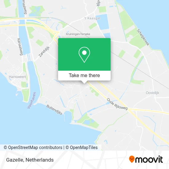 Gazelle map
