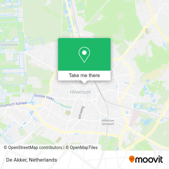 De Akker Karte