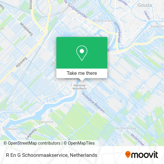 R En G Schoonmaakservice map