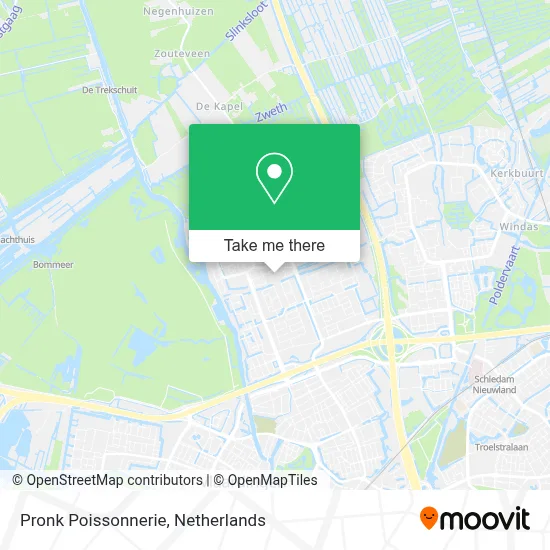 Pronk Poissonnerie map