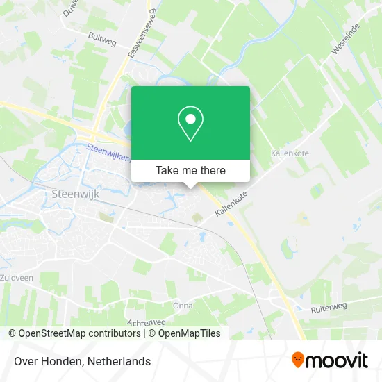 Over Honden map