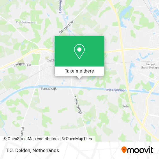 T.C. Delden map