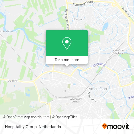 Hospitality Group map