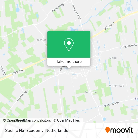 Sochic Nailacademy map