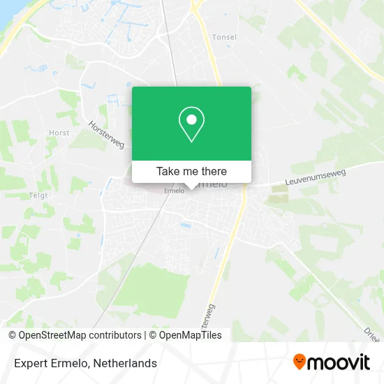 Expert Ermelo map