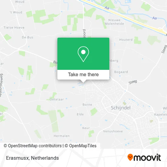 Erasmusx map