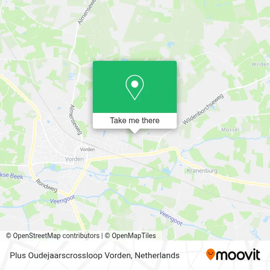 Plus Oudejaarscrossloop Vorden map