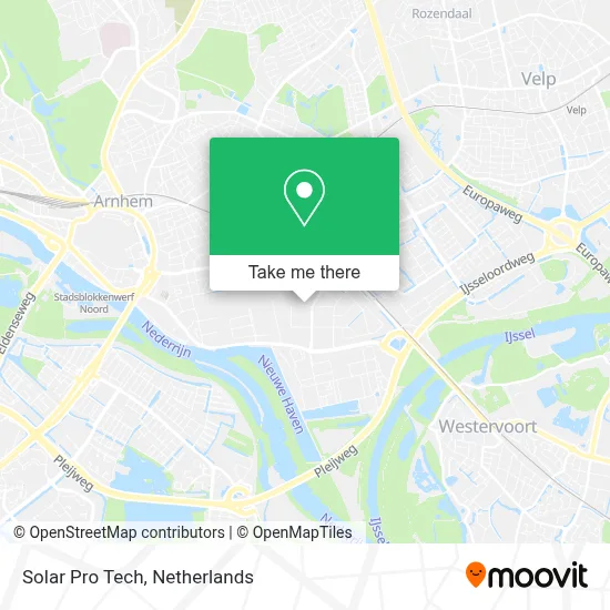 Solar Pro Tech map