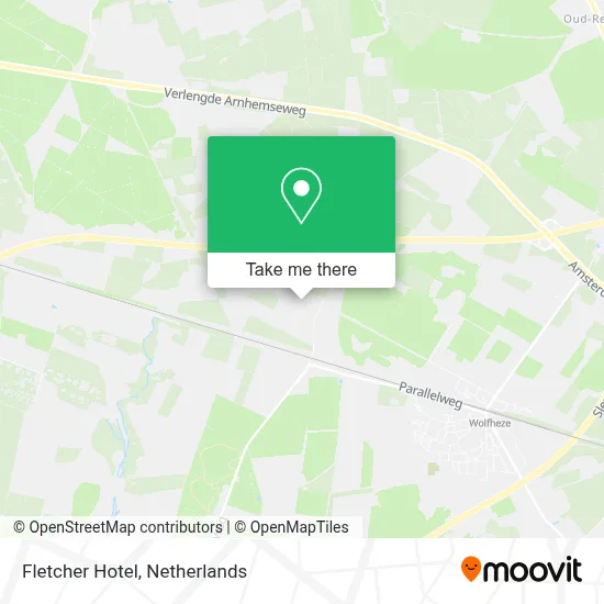 Fletcher Hotel map