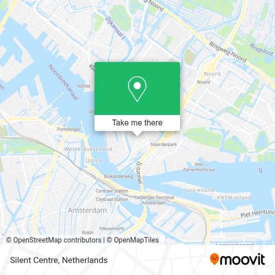 Silent Centre map
