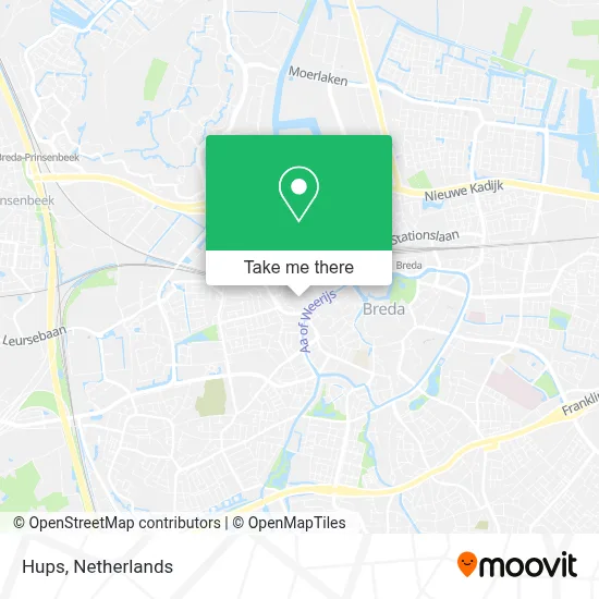 Hups map