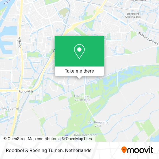 Roodbol & Reening Tuinen map