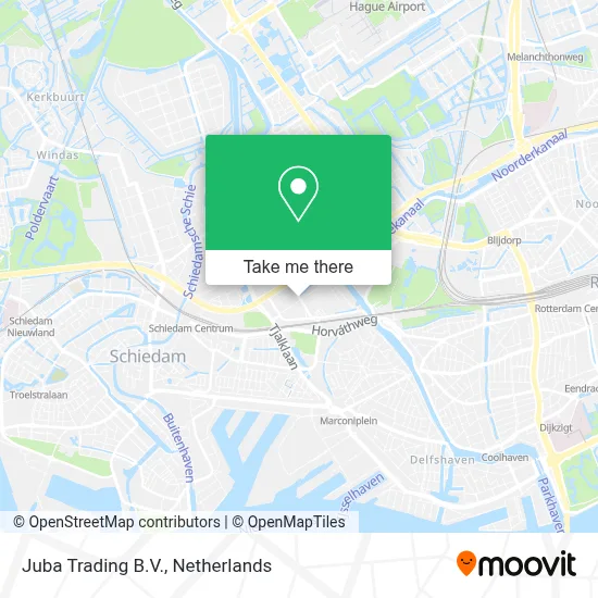 Juba Trading B.V. map