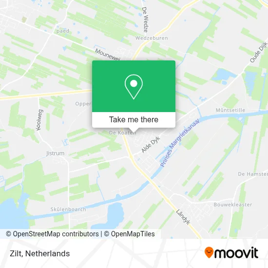 Zilt map