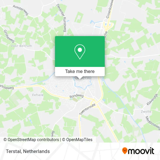 Terstal map